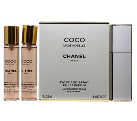 chanel refillable spray bottle|refills for Chanel purse spray.